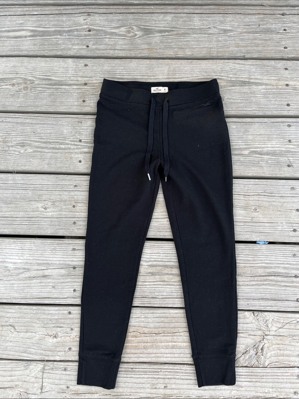 Hollister Kids Black Drawstring Joggers